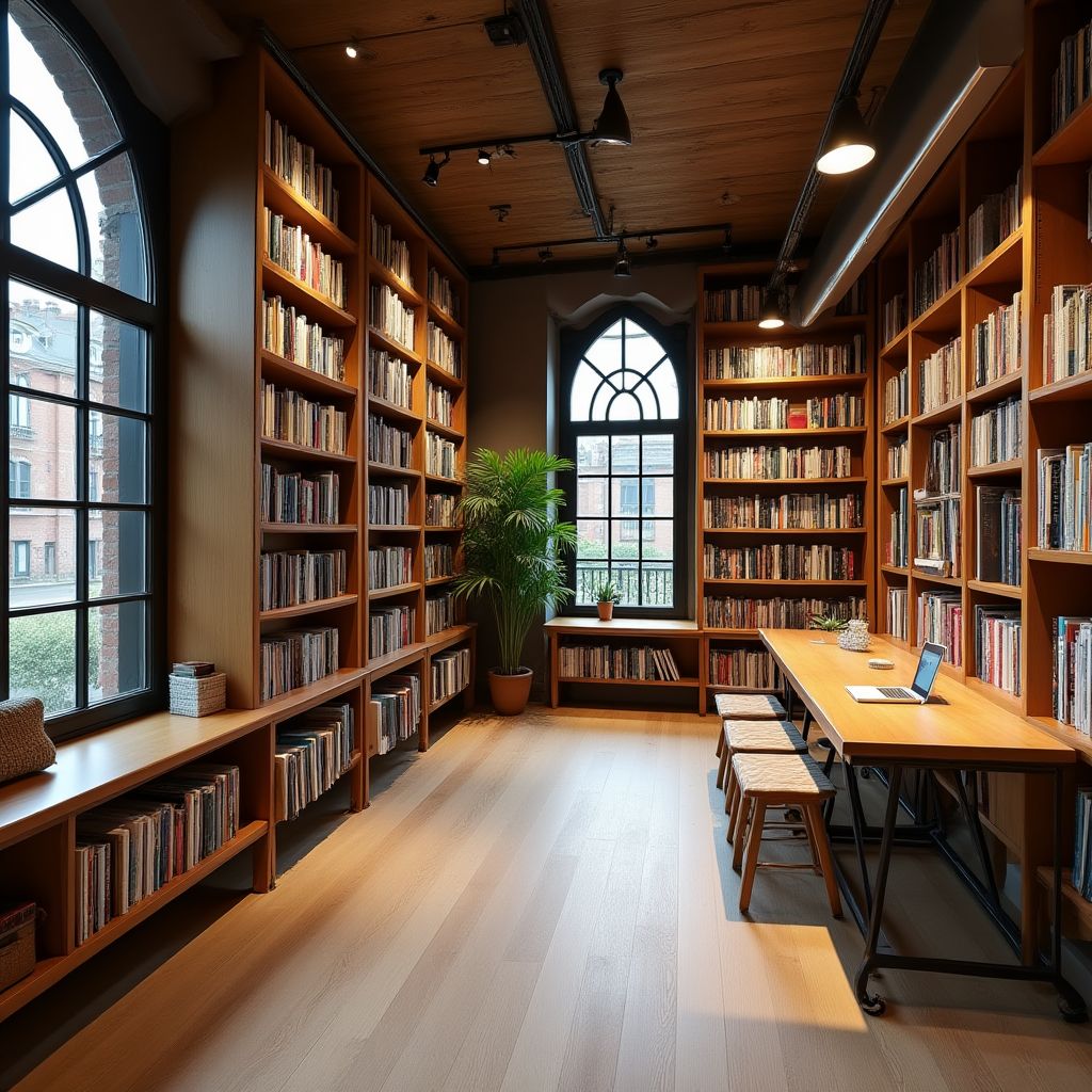 Biblioteca y sala de estudio